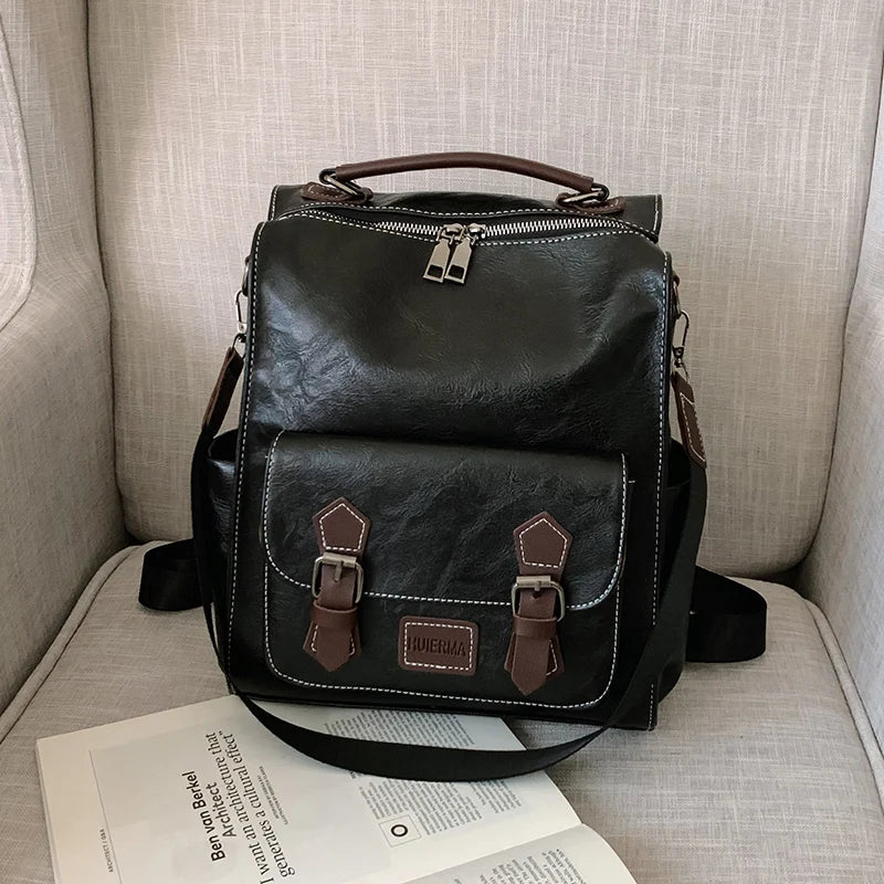 Sac à dos vintage façon cuir