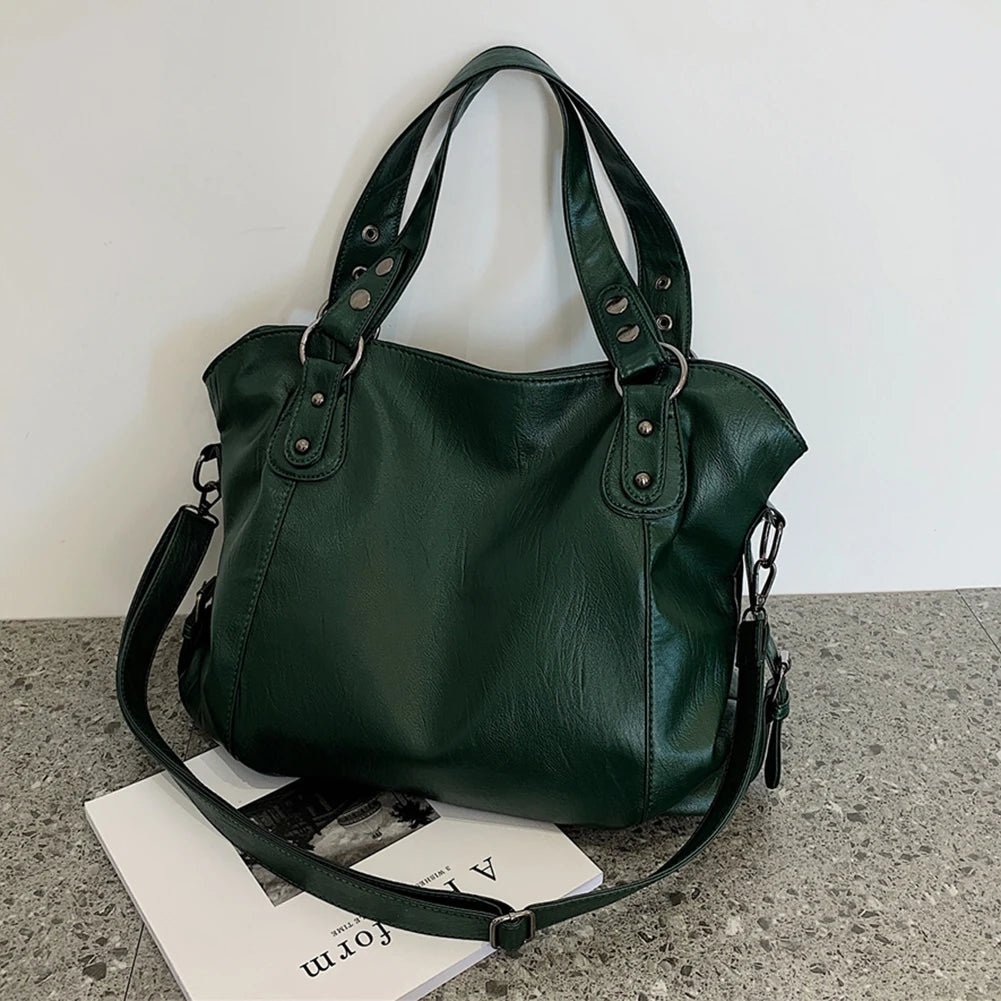 Sac à main vintage style "cuir souple"