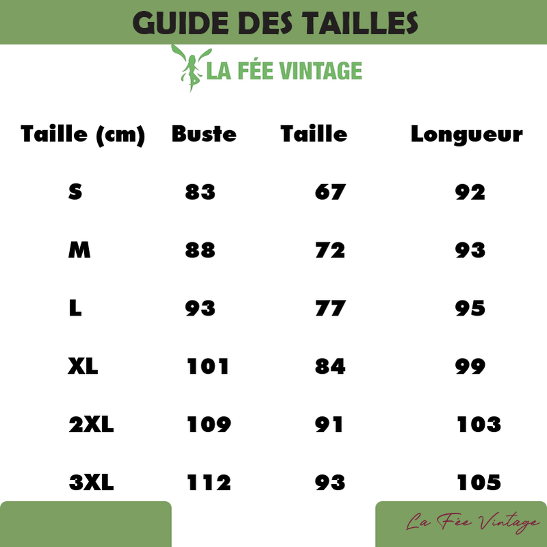 Robe style année 50 60