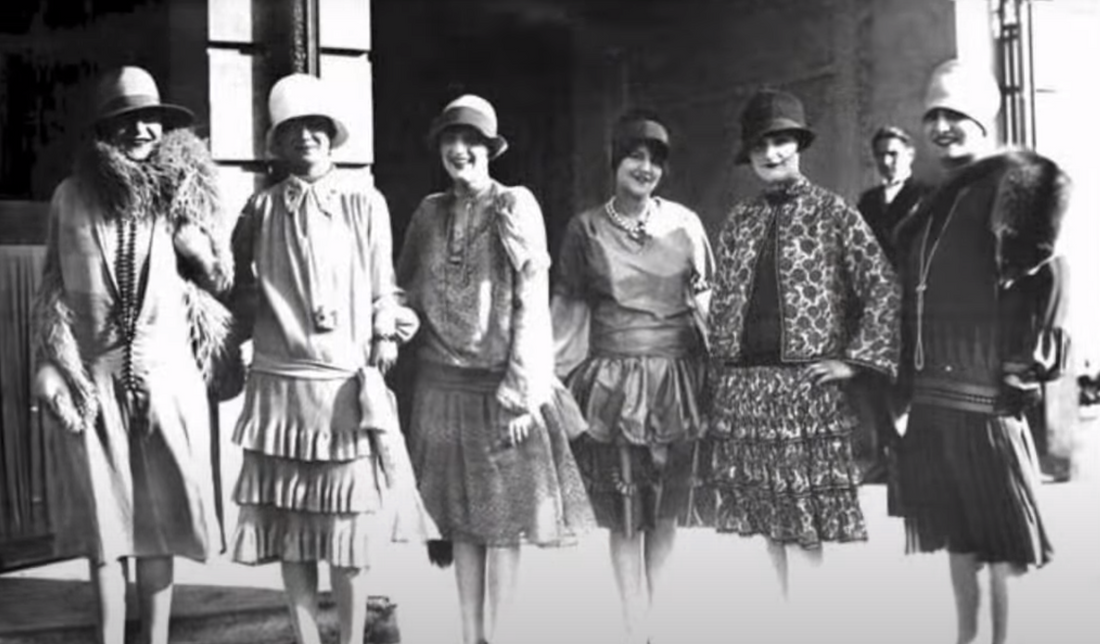 Tenues des femmes dans les années 20