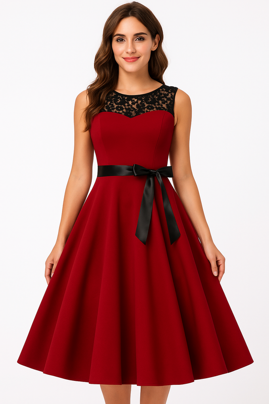 Robe trapèze année 60