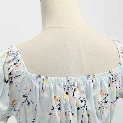 Robe Vichy à Fleurs | Année 60