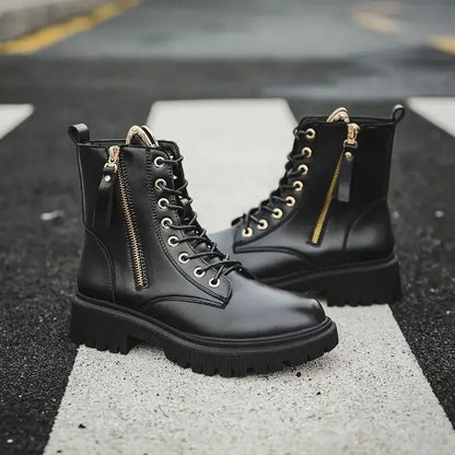 Chaussures de moto vintage pour femme