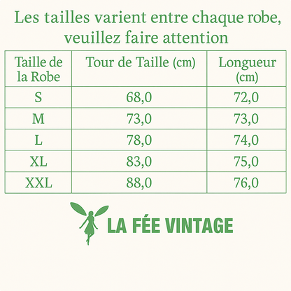 Jupe vichy style années 60