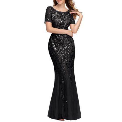 Robe années 20 longue