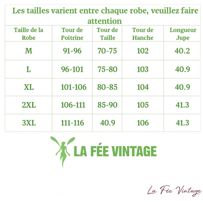 Robe Année 60 Grande Taille