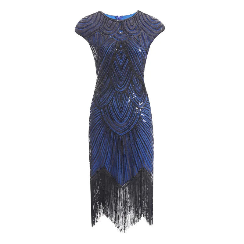 Robe Gatsby Flapper grande taille années 20