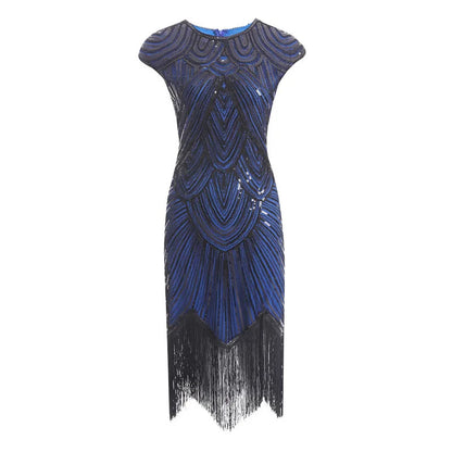 Robe Gatsby Flapper grande taille années 20