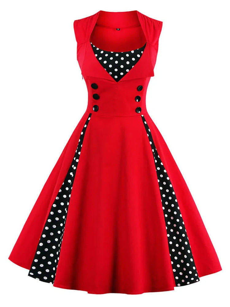 Robe pin up année 60