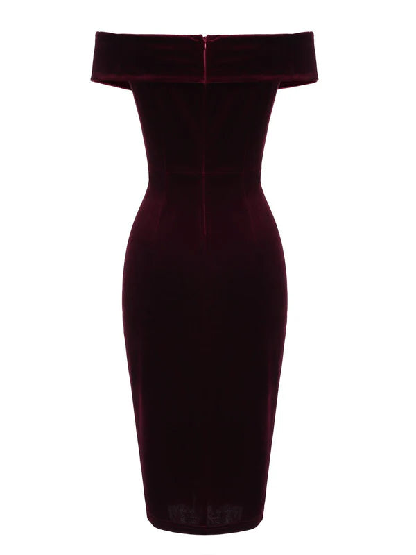 Robe rouge année 60