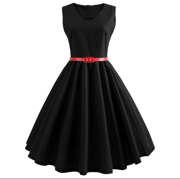 Robe trapèze années 60 70