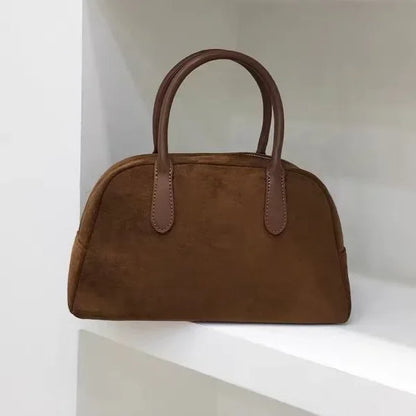 Sac à main style "cuir marron vintage"