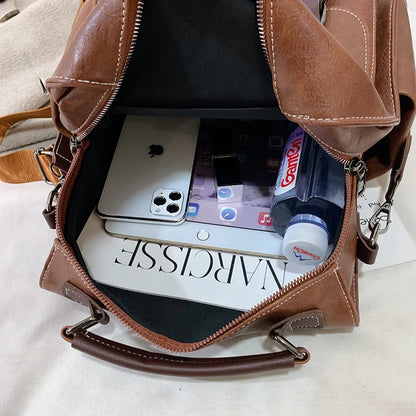 Sac à dos vintage style cuir