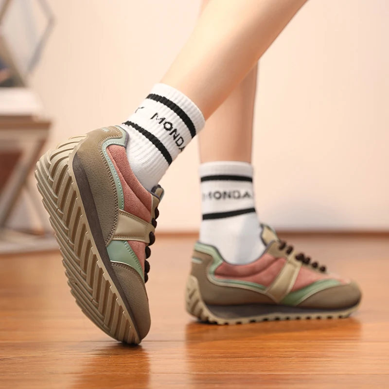 Chaussures de sport rétro pour femmes