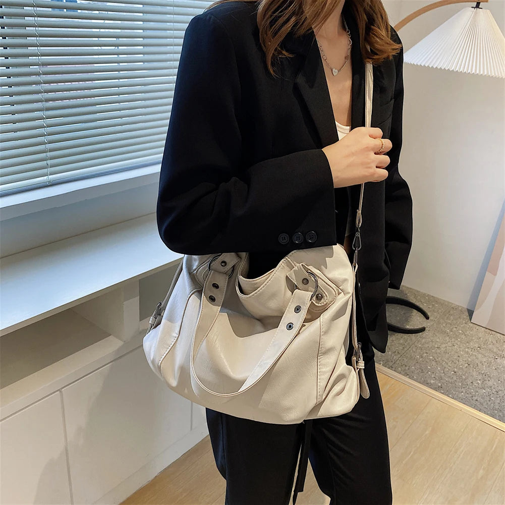 Sac à main vintage style "cuir souple"