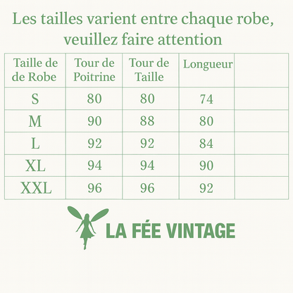 Robe taille basse années 20
