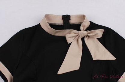 Robe Noire grande taille chic