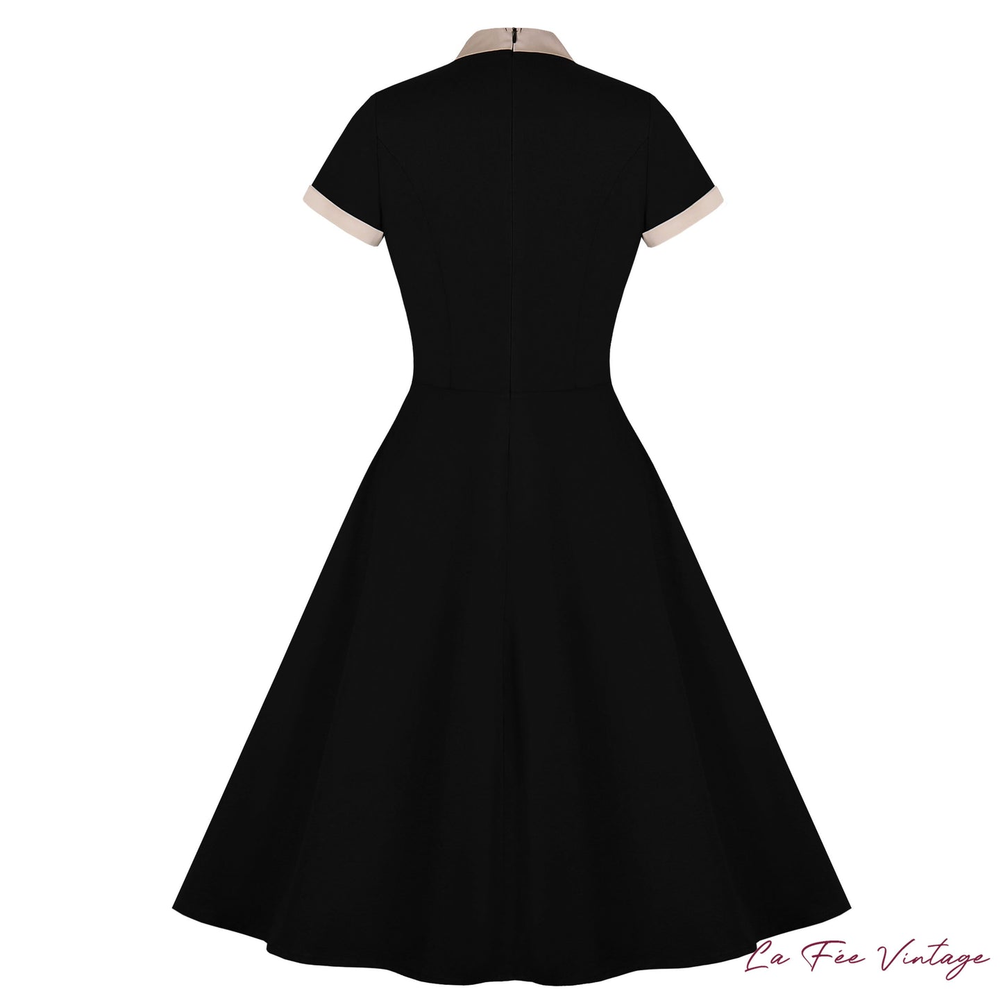 Robe Noire grande taille chic