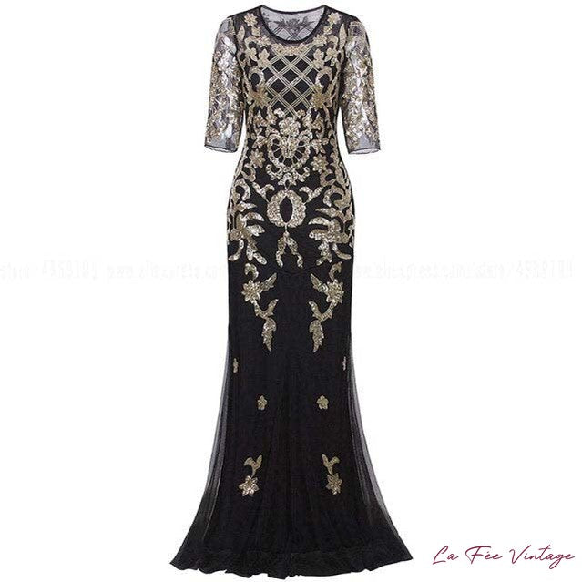 Robe longue pour Mariage | Années 20