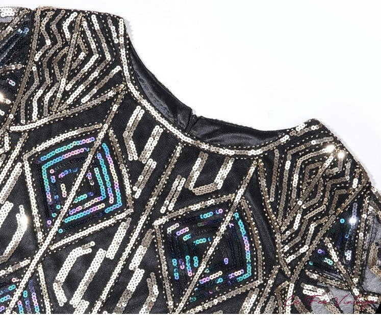 Robe manches longues années 20