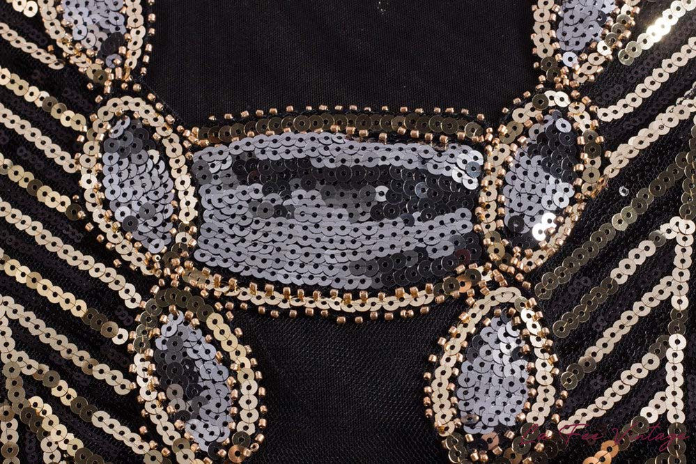 Robe Dorée Chic | Années 20