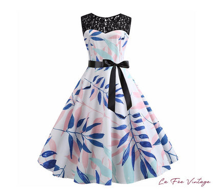 Robe Imprimé Fleurs | Année 60