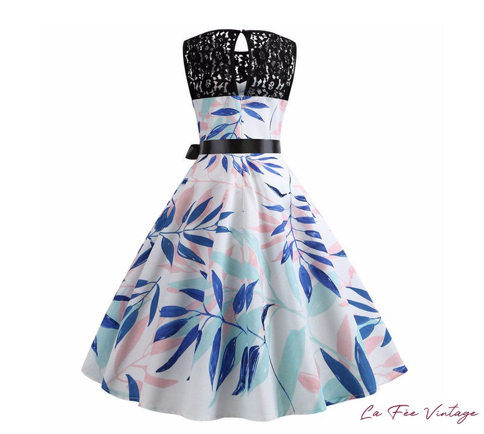 Robe Imprimé Fleurs | Année 60