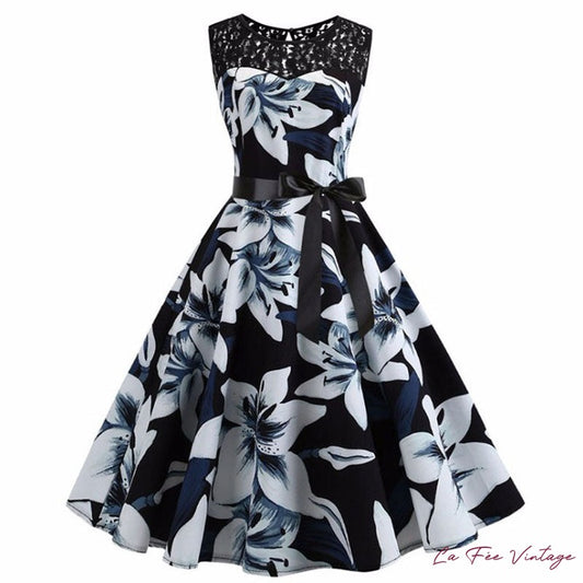Robe Imprimé Fleurs | Année 60