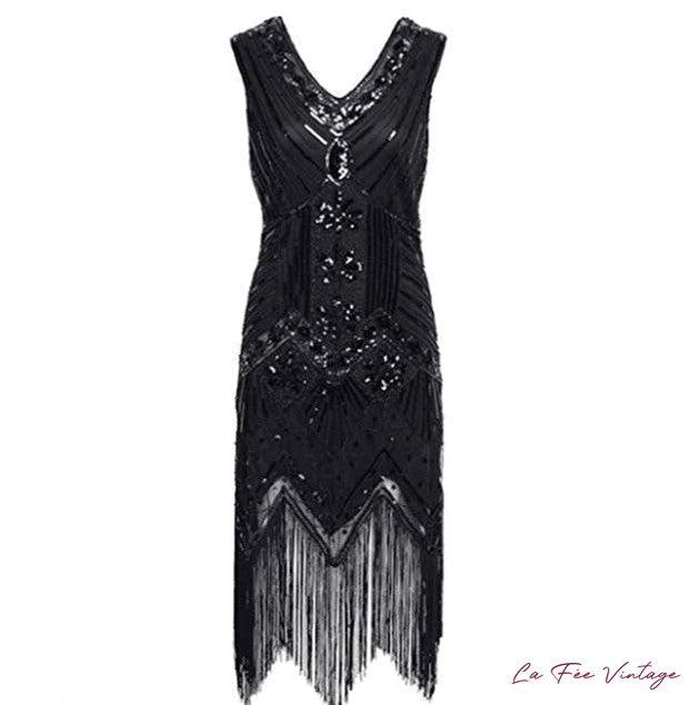 Robe inspiration années 20 | Noir Profond