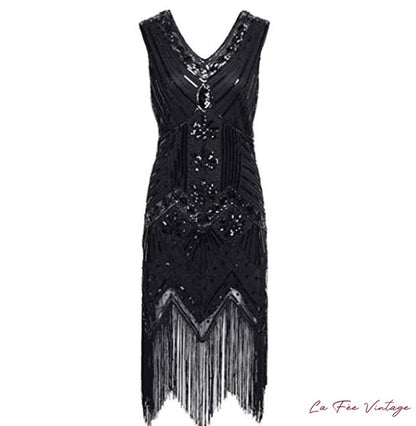 Robe inspiration années 20 | Noir Profond