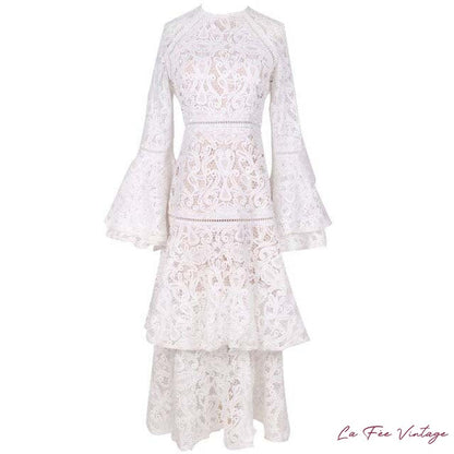 Robe années 40 grande taille