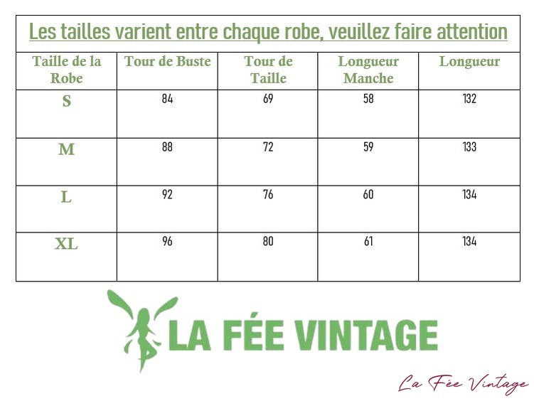 Robe années 40 vintage