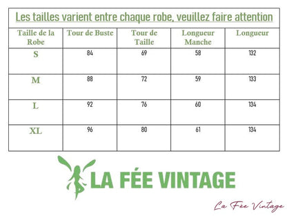 Robe années 40 vintage