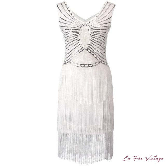 Robe de mariée années 20 courte