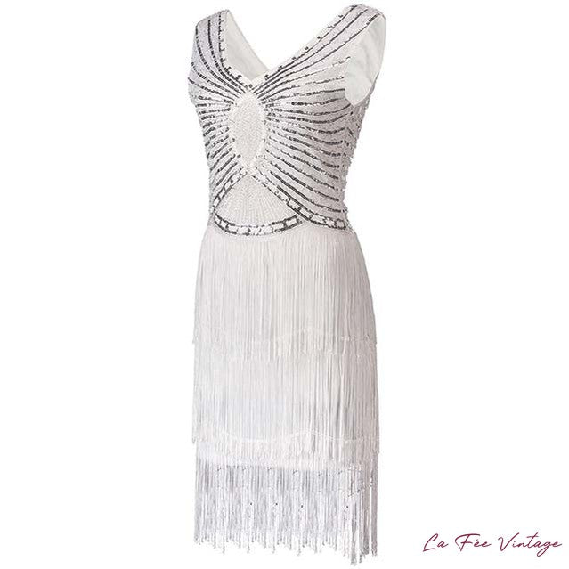 Robe de mariée années 20 courte