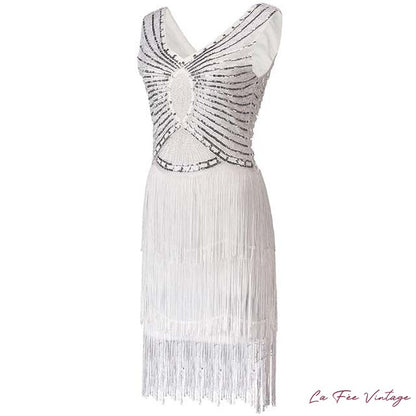 Robe de mariée années 20 courte