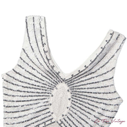 Robe de mariée années 20 courte