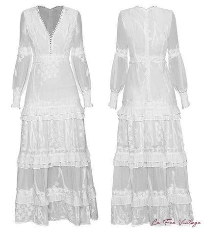 Robe de mariée vintage années 40