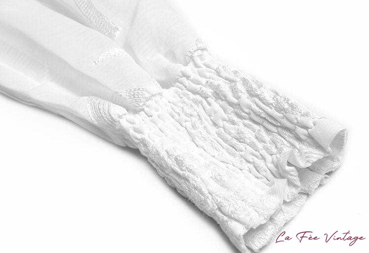 Robe de mariée vintage années 40