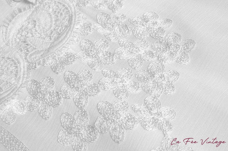 Robe de mariée vintage années 40