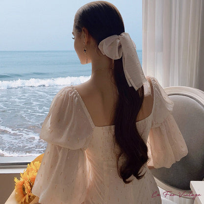 Robe de Mariée Beige | Année 60