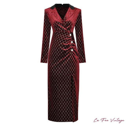 Robe chic style Travailleuse des Années 40