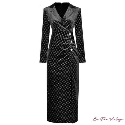 Robe chic style Travailleuse des Années 40