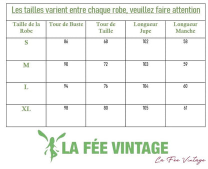 Robe des années 40 50