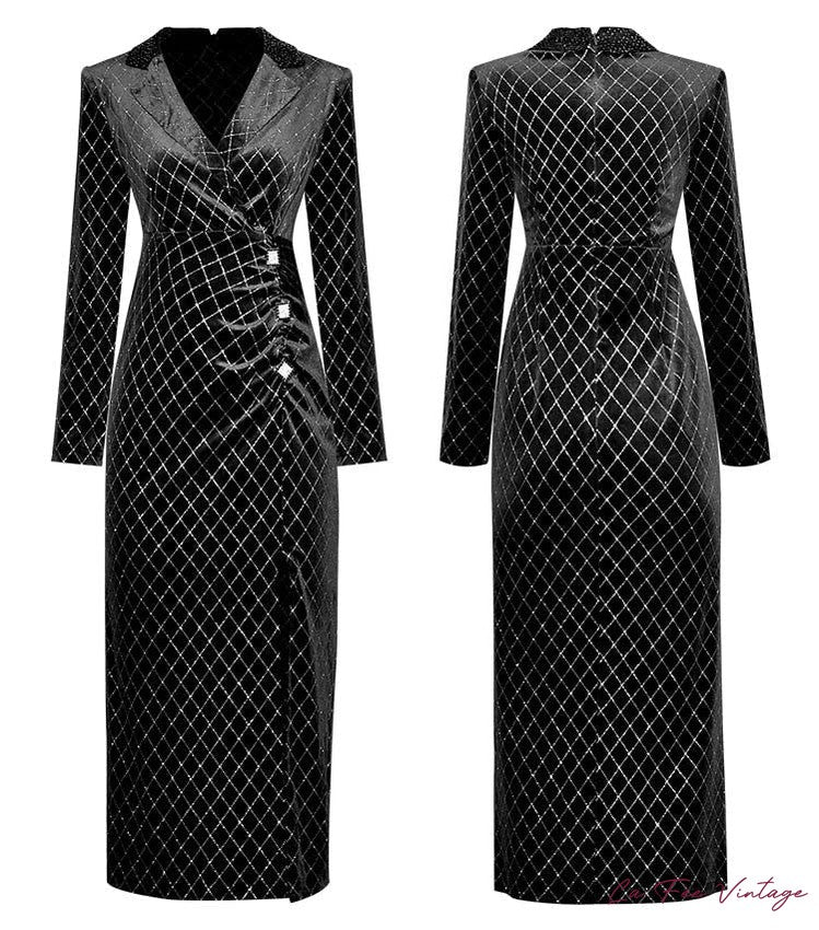 Robe chic style Travailleuse des Années 40