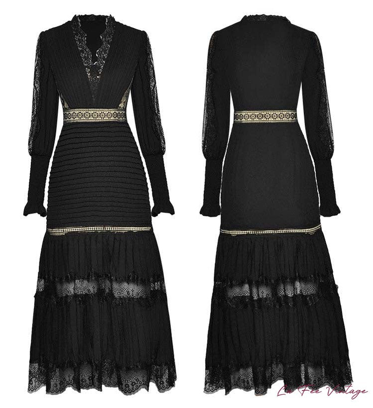 Robe de soirée style 1940