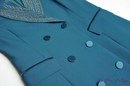 Manteau Robe pour une soirée années 40