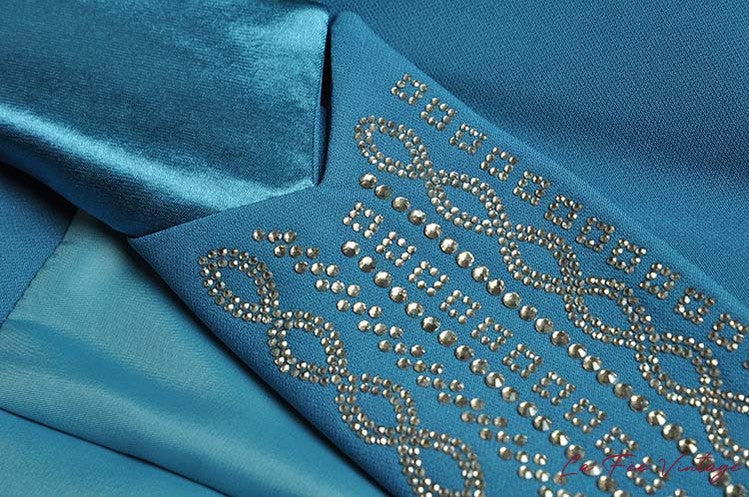 Manteau Robe pour une soirée années 40