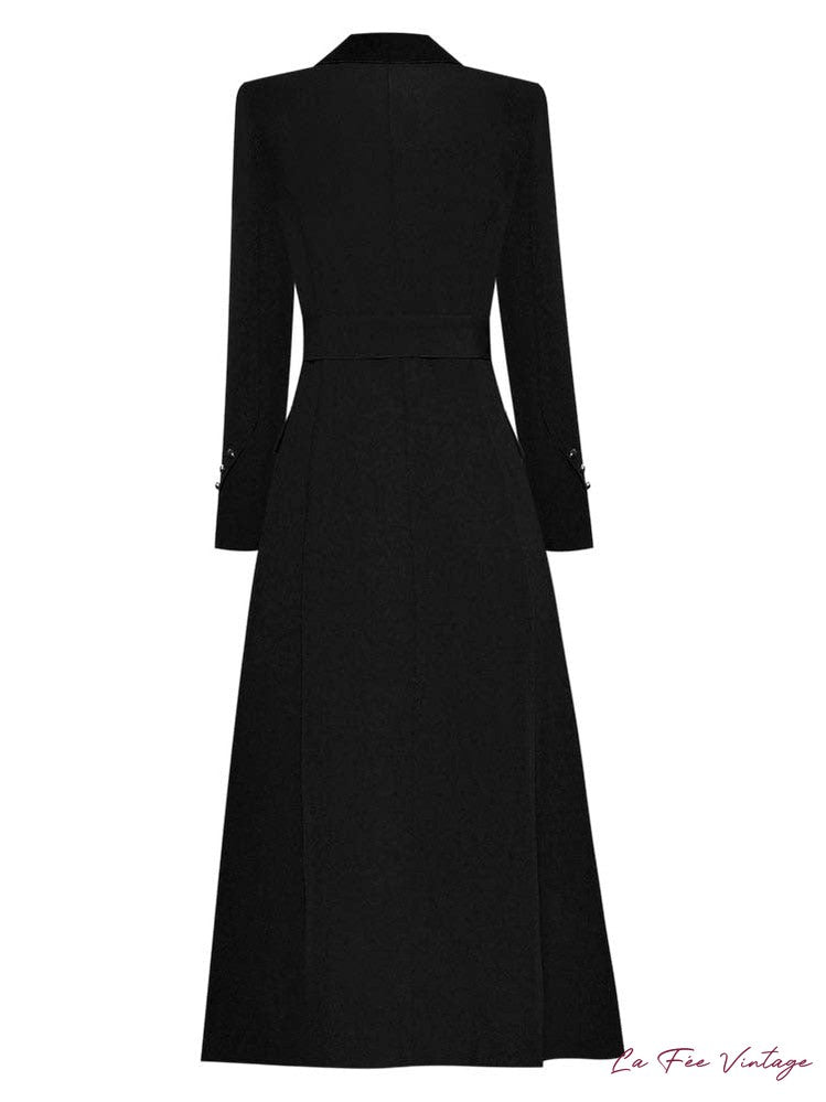 Manteau Robe pour une soirée années 40