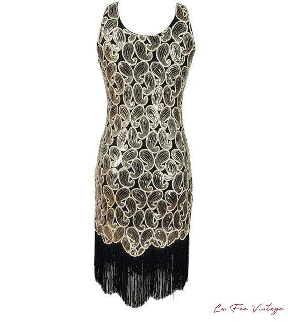 Robe de soirée style années 20